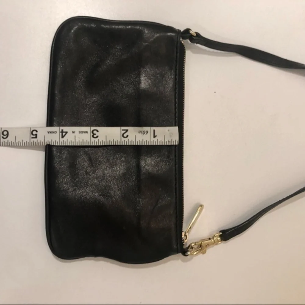 Michael kors leather studded mini bag wristlet